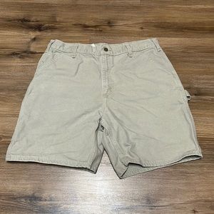 Carhartt Gray Carpenter Shorts